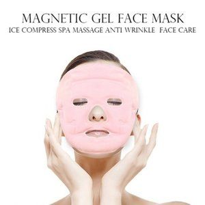Magnetic Ice Gel Mask Anti Aging Wrinkle Removal Relaxing Hot or Cold Compress